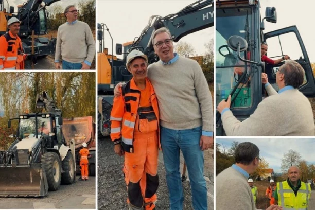 Ovo je fotografija koju je Vučić posebno izdvojio tokom posete istočnoj Srbiji!