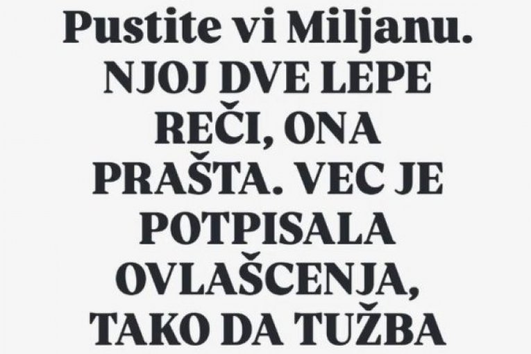Objava Marije Kulić