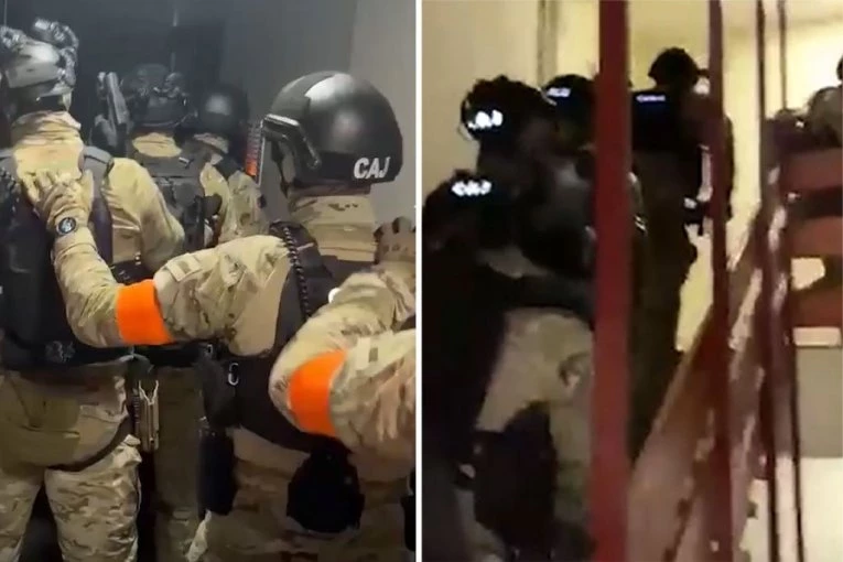 OVAKO SU PALI "VRAČARCI"! Sedam osoba uhapšeno zbog ubistava Stokovića i Bakića: Naoružani specijalci upali na više lokacija! (VIDEO)