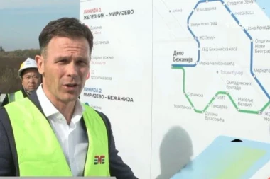 Siniša Mali obišao stanicu metroa Bele vode: Otkrio kad počinje kopanje tunela, najavio velike promene u Beogradu!