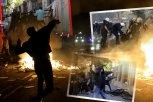 ZAPALJENA ZGRADA OPŠTINE U TIRANI! Nasilje ne PRESTAJE, uhapšeno 16 osoba, pet policajaca SUSPENDOVANO zbog snimka povređenog mladića! (FOTO, VIDEO)