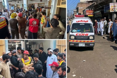 CRNI BILANS NESREĆE U PAKISTANU! Krov škole se SRUŠIO na decu, STRADALO 27 učenika i jedan nastavnik! (FOTO, VIDEO)