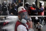 GORI ALBANIJA TREĆI DAN ZAREDOM! Demonstranti PALE zgrade, SUKOBI na ulicama, policija upotrebila VODENE TOPOVE i SUZAVAC! (FOTO, VIDEO)