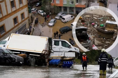 KATASTROFA U ISTANBULU, BROJE SE MRTVI! Četvoro ljudi NESTALO, spasilačke ekipe izvlače ZAROBLJENE građane, sve je pod VODOM - JEZIVE SCENE U TURSKOJ! (FOTO, VIDEO)