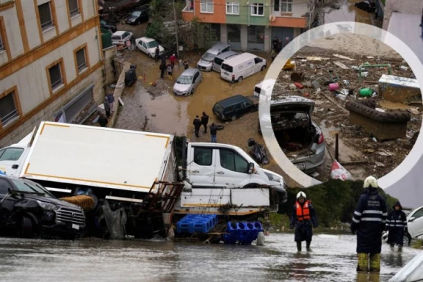 KATASTROFA U ISTANBULU, BROJE SE MRTVI! Četvoro ljudi NESTALO, spasilačke ekipe izvlače ZAROBLJENE građane, sve je pod VODOM - JEZIVE SCENE U TURSKOJ! (FOTO, VIDEO)