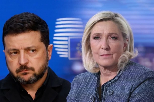 AKO ONA POBEDI, ZELENSKI OSTAJE BEZ MILIJARDI IZ PARIZA?! Marin Le Pen: Spremna sam da razgovaramo o OBUSTAVI finansijske pomoći!