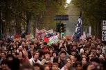 HAOS NA ULICAMA ITALIJE! Studenti se SUKOBILI sa policijom, letele BAKLJE i KAMENICE, zapaljene zastave SAD i Izraela! (FOTO, VIDEO)
