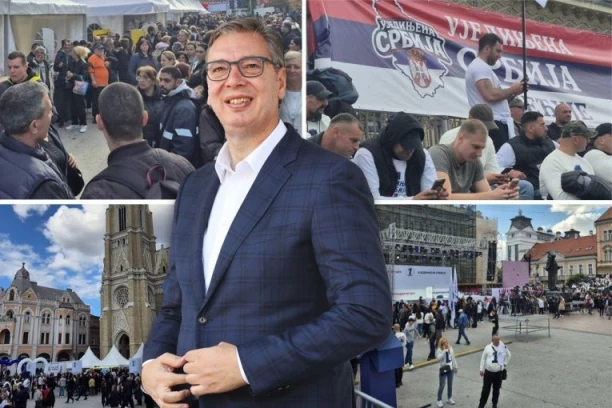 VUČIĆ VOZOM STIŽE U NOVI SAD! Pre skupa prošetaće do Trga slobode (FOTO, VIDEO)