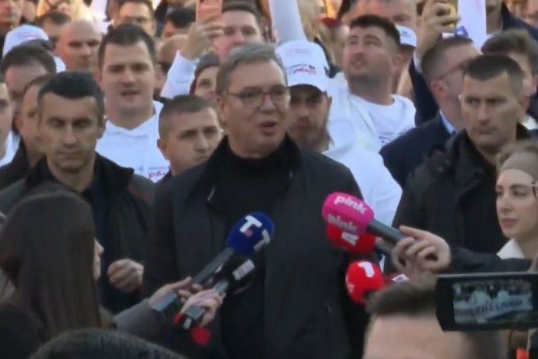 Aleksandar Vučić u Novom Sadu