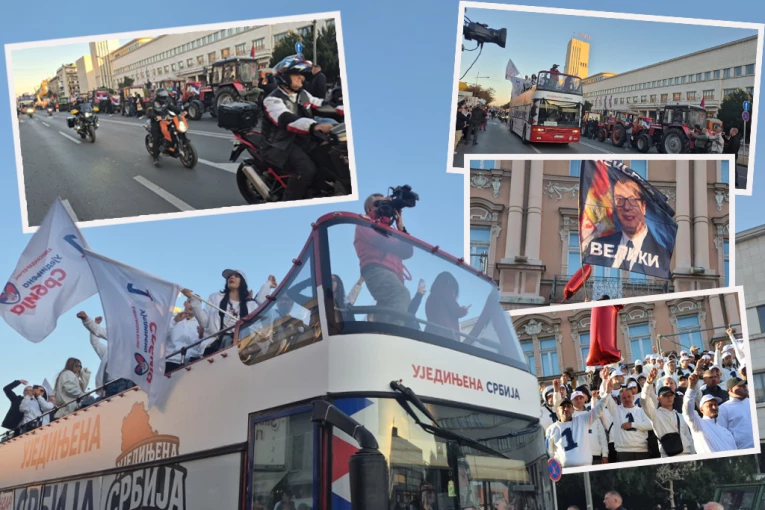 FICO STIGAO U BEOGRAD, IDE KA NOVOM SADU! Vučića prati 2.000 bajkera tokom šetnje sa narodom, bakljada na mostu - FANTASTIČNE SLIKE U SRPSKOJ ATINI! (FOTO, VIDEO)