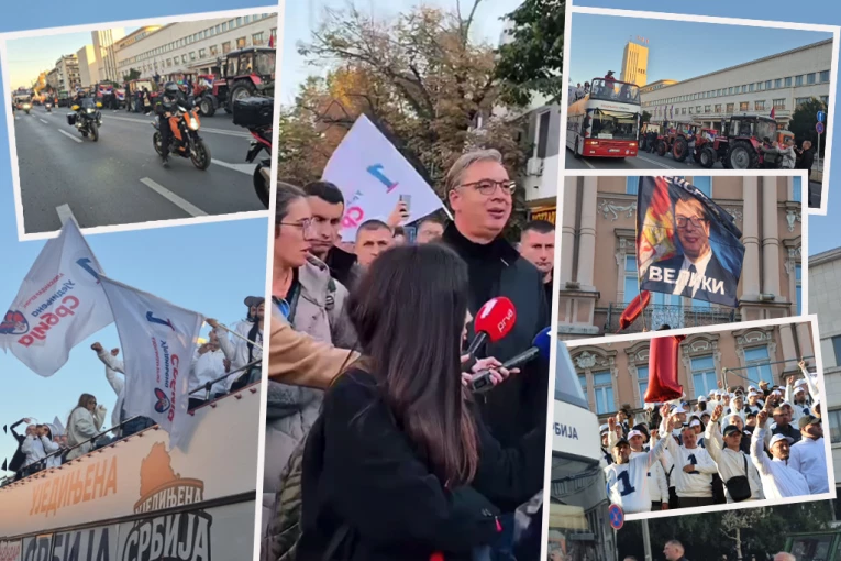 FICO STIGAO U BEOGRAD, IDE KA NOVOM SADU! Vučić otišao da se presvuče i dočeka velikog prijatelja - FANTASTIČNE SLIKE U SRPSKOJ ATINI PRED SKUP "UJEDINJENE SRBIJE" (FOTO, VIDEO)