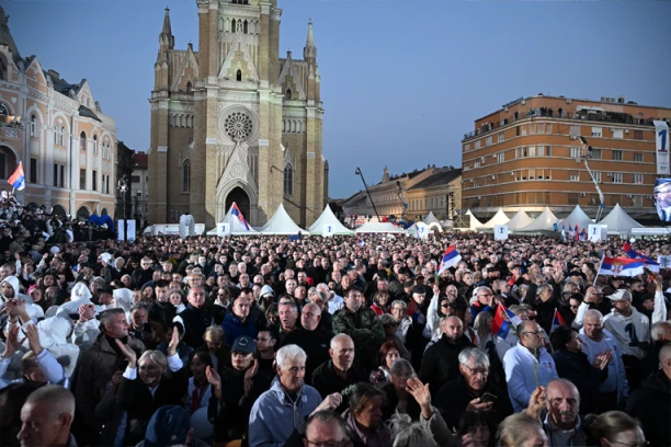 OGLASIO SE MUP NAKON VELIČANSTVENOG SKUPA U NOVOM SADU: 110.000 ljudi bilo uz Vučića na Trgu Slobode!