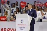 FICO SE POJAVIO NA VELIČANSTVENOM SKUPU UJEDINJENE SRBIJE U NOVOM SADU I ZAPUŠIO USTA BLOKADERIMA: Slovenački premijer podržao Aleksandra Vučića