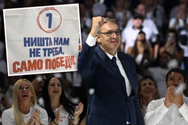 „NE TREBA NAM NIŠTA, SAMO POBEDI“: Emotivna poruka građana Aleksandru Vučiću na velikom skupu u Novom Sadu