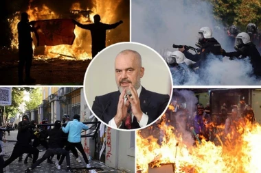 "OVO NIJE STUDENTSKI PROTEST, IZA OVOGA SU STRANE SLUŽBE", Edi Rama se oglasio o nemirima u Albaniji!
