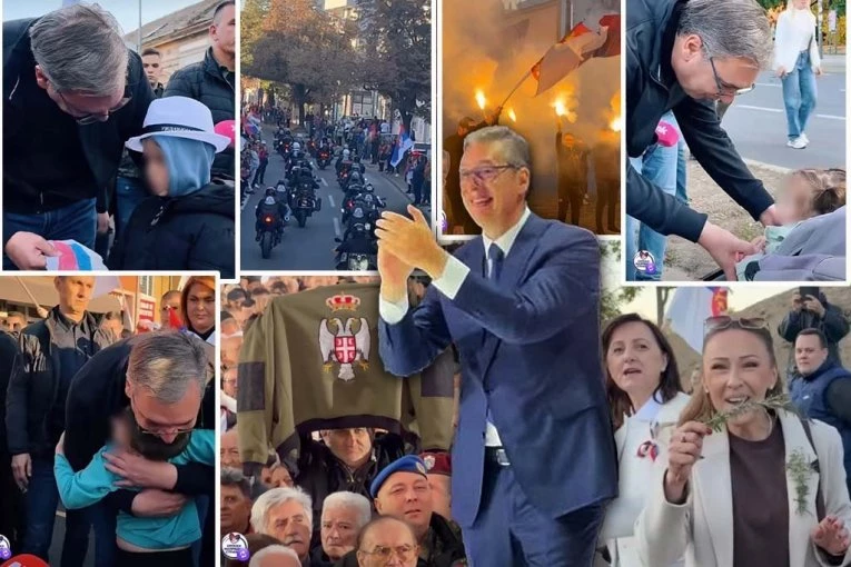 Aleksandru Vučiću prišao dečak u Novom Sadu! Papir koji mu je predao, sve raznežio
