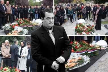 GODINA TUGE! Održan pomen generalu Nebojši Pavkoviću u Aleji zaslužnih građana (FOTO)