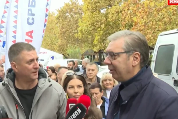 "DA SE BORIMO DO KRAJA I DA IH POBEDIMO!" Vučić u Kovilovu na Zboru Krajšinika