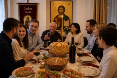 KAKAV JE RASPORED GOSTIJU ZA SLAVSKIM STOLOM I KO PRVI ZA NJEGA SEDA: Sutra je Tomindan, velika srpska slava, i dobro vodite računa