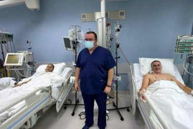 BRAT BLIZANAC DOŠAO IZ NEMAČKE DA BI BRATU POKLONIO NOVI ŽIVOT - Veliki uspeh lekara UKC NIŠ! (FOTO)