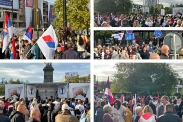 KRUŠEVAC ČEKA VUČIĆA! Reke ljudi se slivaju ka centru grada - U 17 časova počinje veliki skup "Ujedinjene Srbije"! (FOTO)
