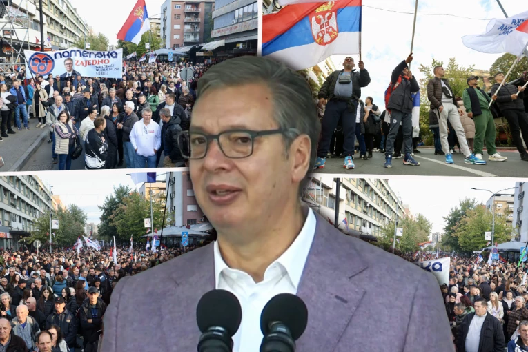 "UNELI SU KRVAVI NOVAC DA SRUŠE JEDNU NEZAVISNU ZEMLJU!" Vučić u Kruševcu: Na ovim izborima se brani hiljadugodišnja državnost Srbije
