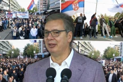 "UNELI SU KRVAVI NOVAC DA SRUŠE JEDNU NEZAVISNU ZEMLJU!" Vučić u Kruševcu: Na ovim izborima se brani hiljadugodišnja državnost Srbije