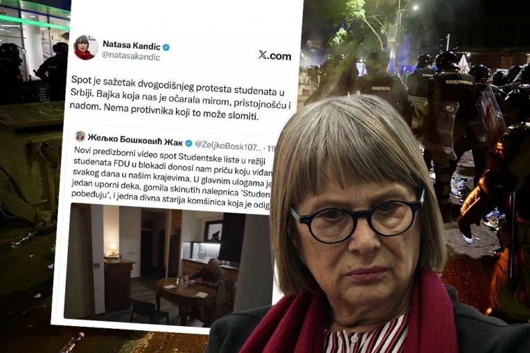 KO ĆE KOME, NEGO SVOJ SVOME! Nataša Kandić uputila najsnažniju podršku "Studentskoj listi" - ovoga se stidi svaki pošten građani! (FOTO)