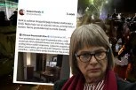 KO ĆE KOME, NEGO SVOJ SVOME! Nataša Kandić uputila najsnažniju podršku "Studentskoj listi" - ovoga se stidi svaki pošten građani! (FOTO)