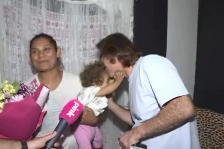 Željko Mitrović pomogao majci petoro dece u Kragujevcu