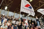 ČAČAK ČEKA VUČIĆA! Hala "Borac" već krcata - veliki skup "Ujedinjene Srbije" počinje u 18 časova! (FOTO, VIDEO)