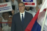 SVE SE ORI OD "RUZMARINA" Aleksandar Vučić na velikom skupu "Ujedinjene Srbije" u Čačku -  hala "Borac" krcata! (FOTO, VIDEO)