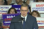 "KURTI IH JE PODRŽAO JAVNO, KAO I ĐUKANOVIĆ!" Vučić u Čačku: Ljudi u Srbiji su razumeli ko je na kojoj strani!