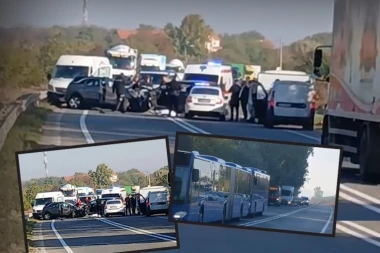 MUŠKARAC POGINUO KOD OSTRUŽNICE! Novi detalji nesreće na Obrenovačkom putu: U sudaru učestvovali dva automobila i kamion!