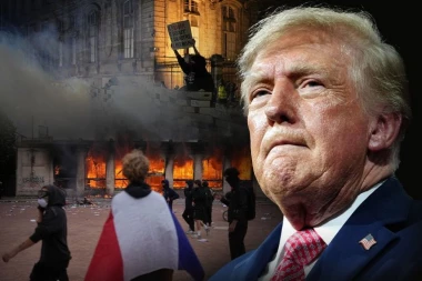 "PARIZ ĆE VRLO BRZO POSTATI MUSLIMANSKI GRAD!" Tramp ŠOKIRAO izjavom o Francuskoj, pa ponovo ŽESTOKO udario na Makrona!