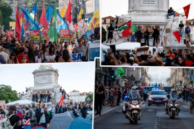 NOVI NEMIRI U EVROPI! U Portugalu sukob policije i demonstranata, UKLONJENI šatori u Lisabonu! (VIDEO)