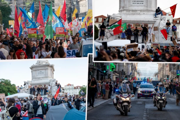 NOVI NEMIRI U EVROPI! U Portugalu sukob policije i demonstranata, UKLONJENI šatori u Lisabonu! (VIDEO)