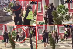 ANELI AHMIĆ IŠAMARALA MARKA OSMAKČIĆA: Objavljen necenzurisani snimak stravične tuče, obezbeđenje ne zna gde će pre!