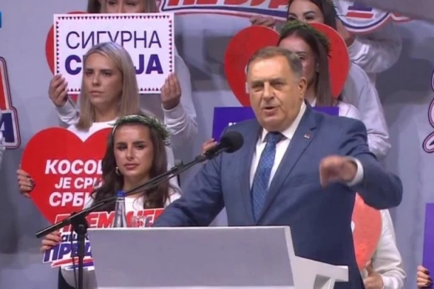 ČEKA SE OBRAĆANJE VUČIĆA! Milorad Dodik na velikom skupu "Ujedinjene Srbije" u Nišu: "Aleksandar je čovek koji brani svoj narod!" (FOTO, VIDEO)