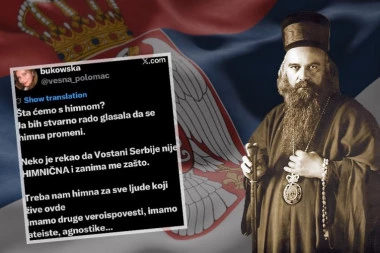 BLOKADERI HOĆE DA MENJAJU HIMNU! Posle SPC i Vladike Nikolaja, udarili na simbol srpstva