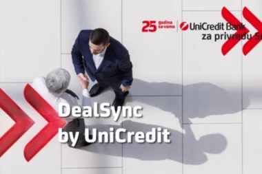 UniCredit Banka predstavila DealSync – prvu AI platformu za M&A na domaćem tržištu!