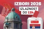 Ipsos: Do 12 časova glasalo 35 odsto upisanih birača!
