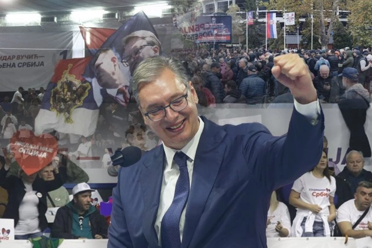 SKUP UJEDINJENE SRBIJE NA NOVOM BEOGRADU: Vučić se obratio: Vidimo se uskoro u Hali sportova! (VIDEO)