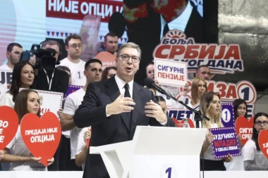 "OVO NIKADA NEĆE IMATI, OVO NE DOLAZI SPOLJA!" Vučić pred punom Halom sportova - Vi ste već pobedili! (VIDEO)