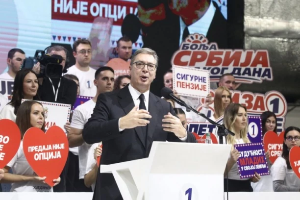 "OVO NIKADA NEĆE IMATI, OVO NE DOLAZI SPOLJA!" Vučić pred punom Halom sportova - Vi ste već pobedili! (VIDEO)