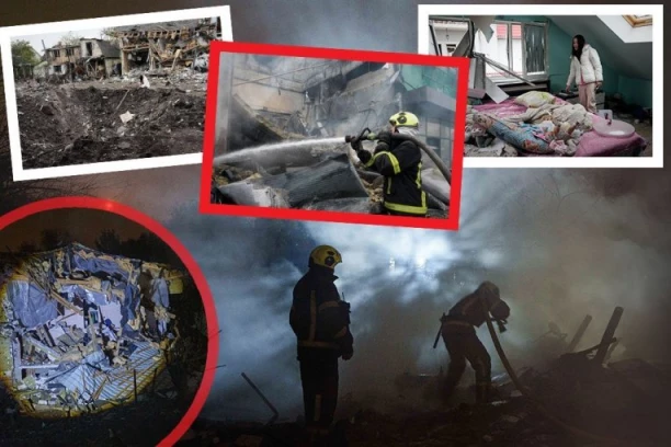 "HITNO SE EVAKUIŠITE I SKLONITE DECU NA BEZBEDNIJE MESTO!" BRUTALNI RUSKI UDARI NA UKRAJINU: Pogođene kuće i termoelektrana (FOTO)