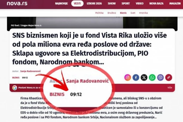 OPOZICIONA NOVA S BRUTALNO KRŠI IZBORNU TIŠINU! Udarili na SNS uoči izlaska na birališta - NEVIĐENI SKANDAL (FOTO)