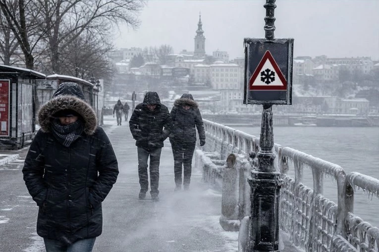 TALAS HLADNOĆE STIŽE U EVROPU, SMRAZAVAĆEMO SE: Ovde će biti i do minus 17 stepen