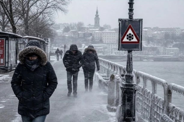 TALAS HLADNOĆE STIŽE U EVROPU, SMRAZAVAĆEMO SE: Ovde će biti i do minus 17 stepen