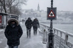 TALAS HLADNOĆE STIŽE U EVROPU, SMRAZAVAĆEMO SE: Ovde će biti i do minus 17 stepen